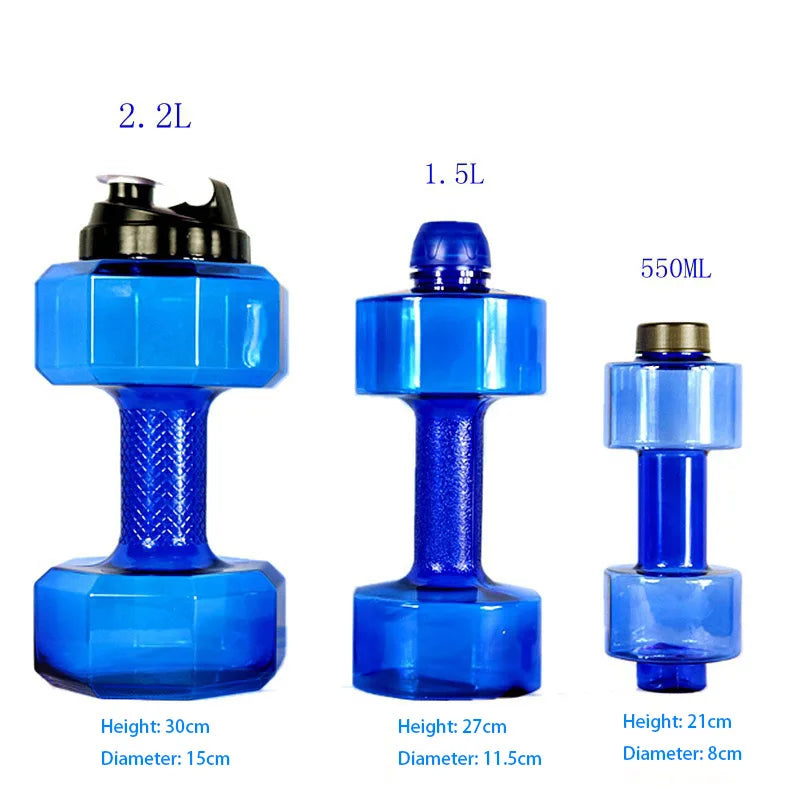 Plastic Big Large Capacity Gym Sports Water dumbbell