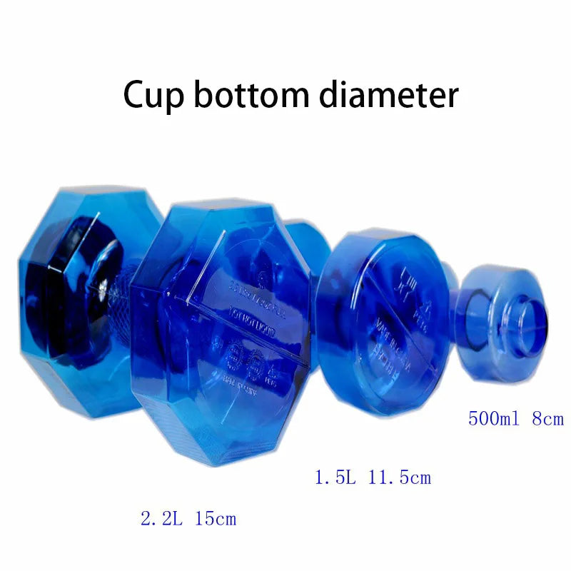 Plastic Big Large Capacity Gym Sports Water dumbbell