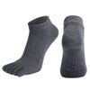 Women Breathable Pilates Socks Anti-Slip Five Toe Yoga Socks
