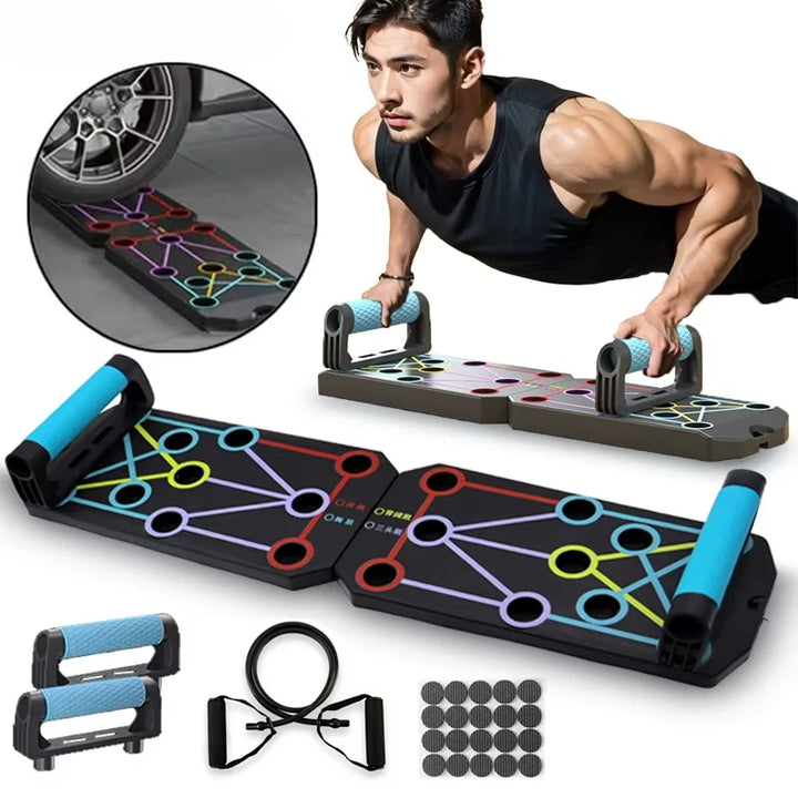 Folding Push-Up Board – Multifunctional Fitness Equipment