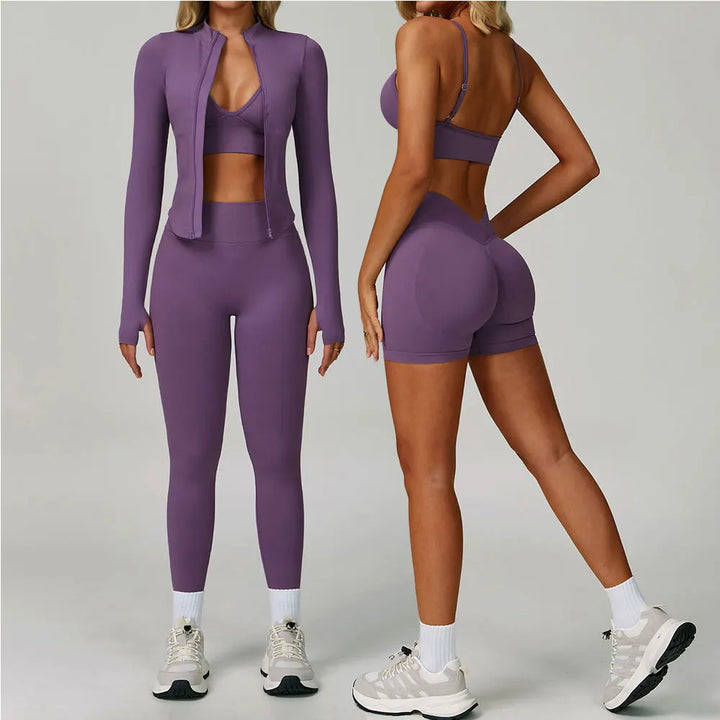 Yoga Set Gym Clothes Women Tracksuit Workout Outfits