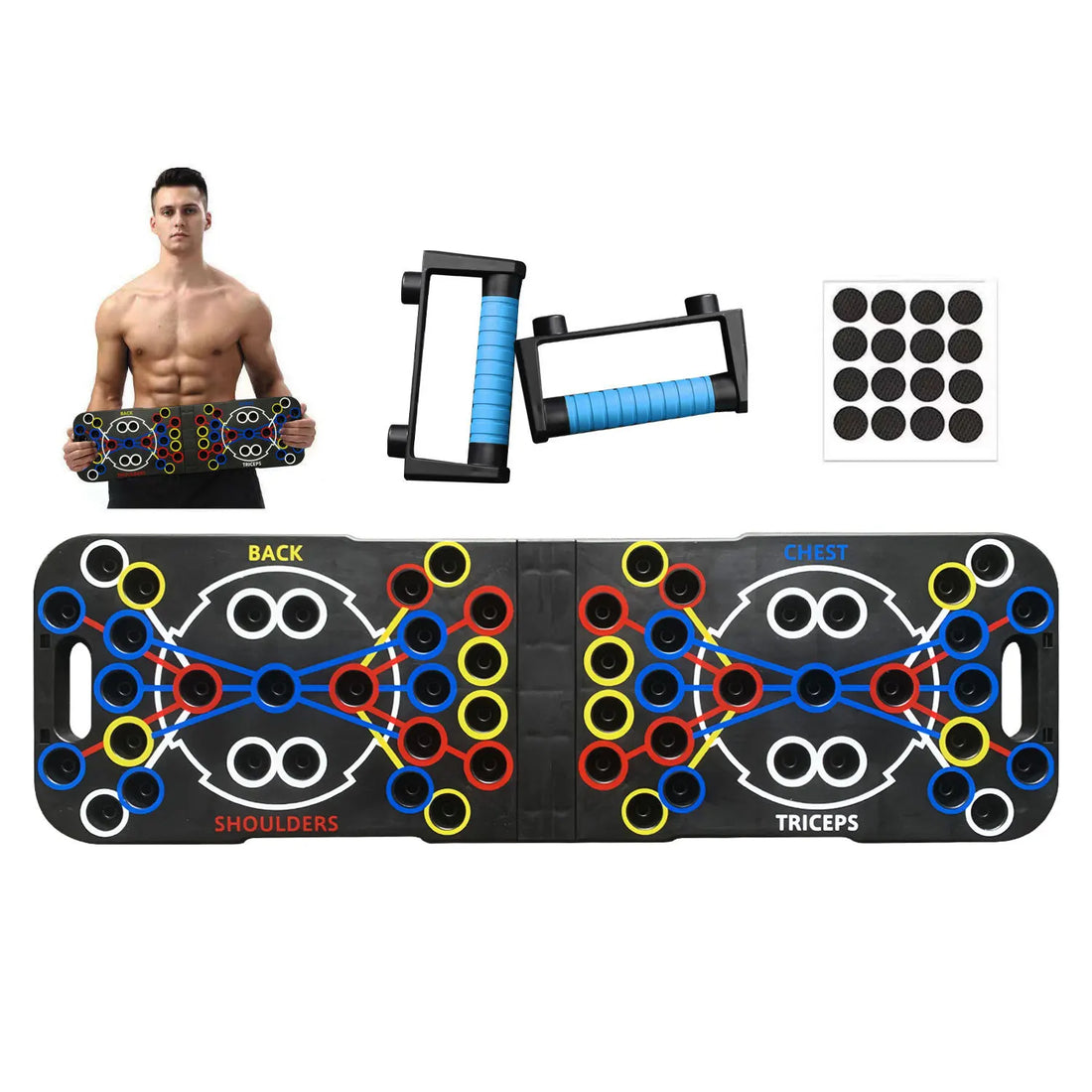 Portable Multifunctional Push-up Board Set