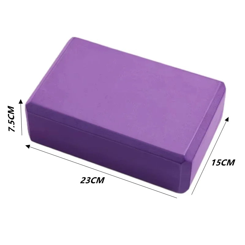 High-Density EVA Yoga Blocks Non-Slip Pilates Bricks for Home Fitness