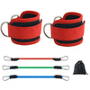 Ankle Straps Resistance Bands Set Fitness Workout Equipment