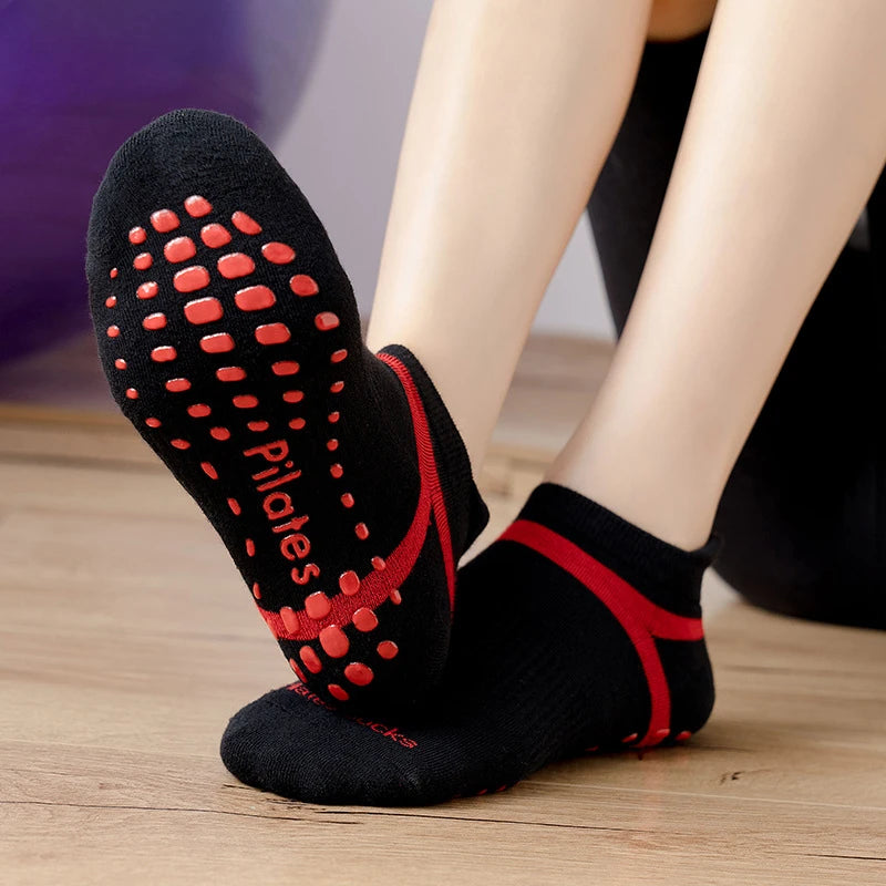 Yoga Socks Men Women Professional Silicone Non-slip Pilates Socks