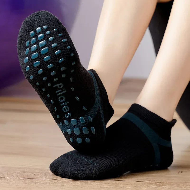 Yoga Socks Men Women Professional Silicone Non-slip Pilates Socks