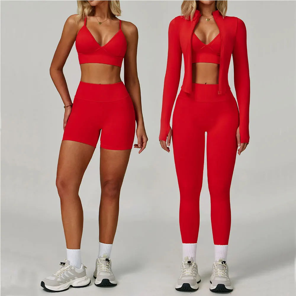 Yoga Set Gym Clothes Women Tracksuit Workout Outfits