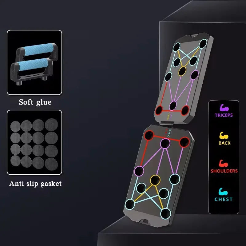 Folding Push-Up Board – Multifunctional Fitness Equipment