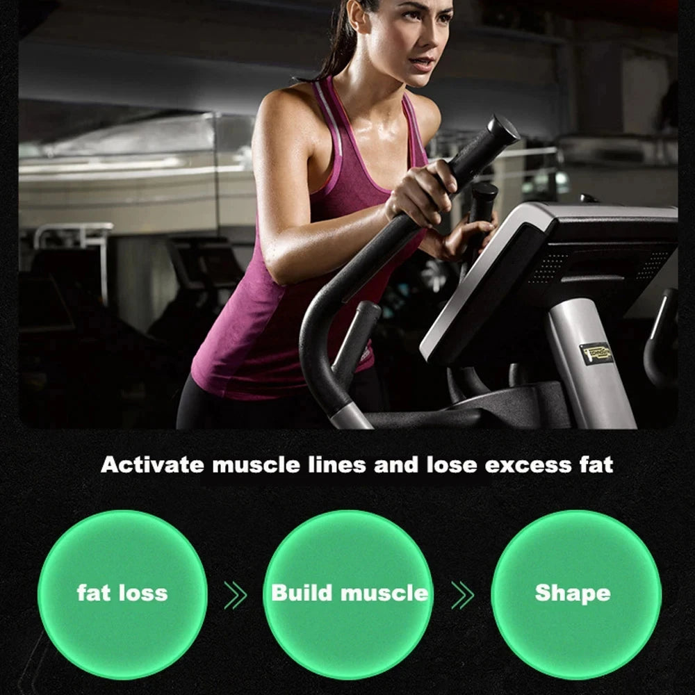 USB Rechargeable Portable Electronic Training Belt Abdominal Muscle Trainer