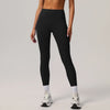 Solid Color High Waist Sports Pants Fitness Quick-Dry Sport Leggings