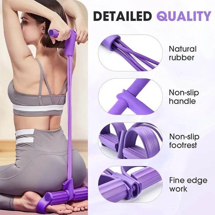 Yoga exercise Band Pedal Puller Band