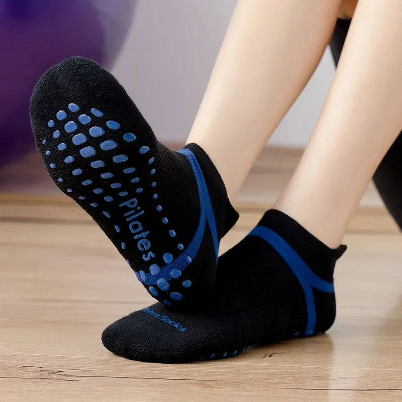 Yoga Socks Men Women Professional Silicone Non-slip Pilates Socks