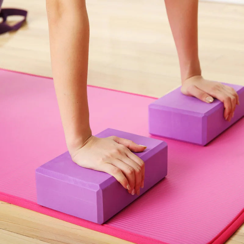 High Density Yoga Blocks,EVA Foam Exercise Workout Fitness Bricks
