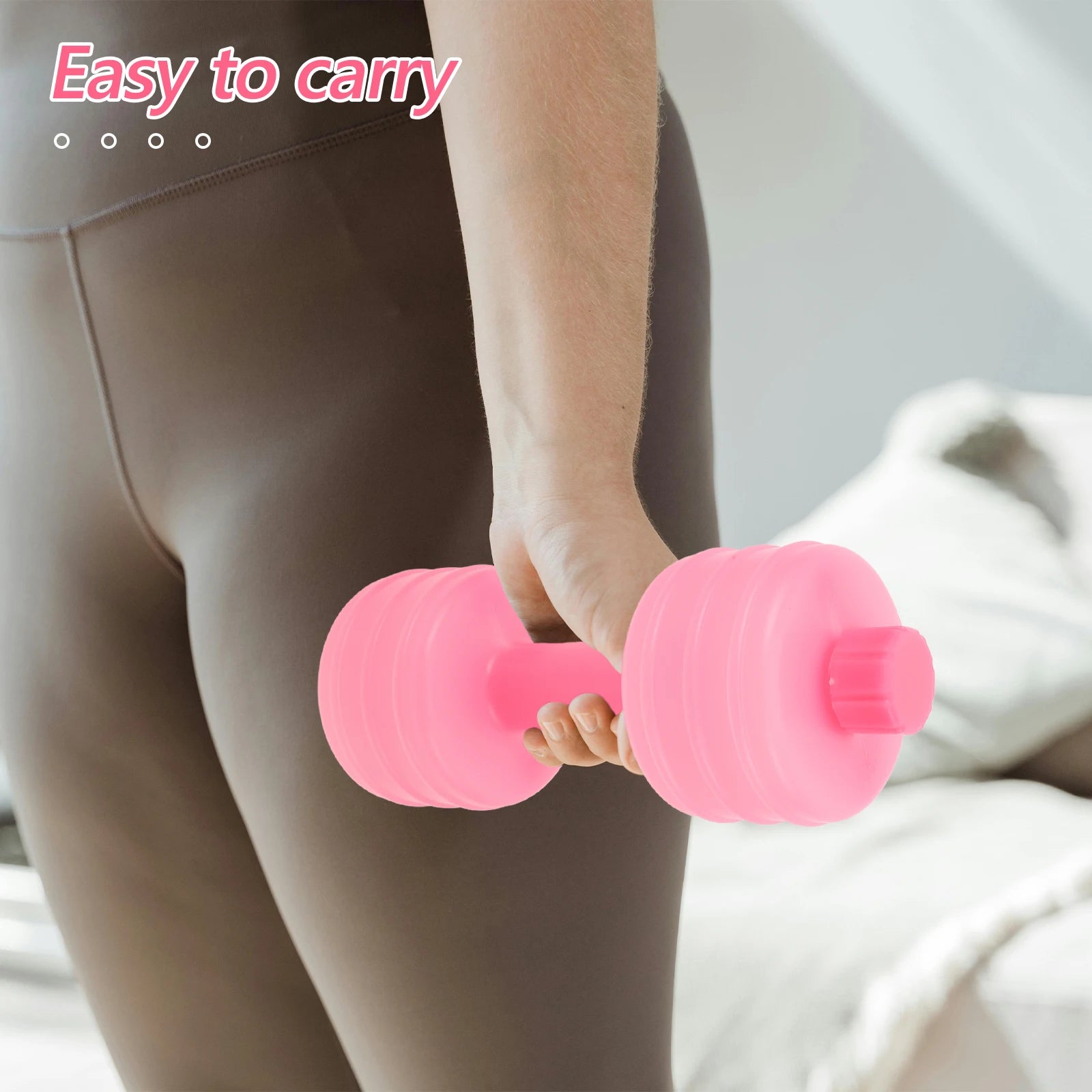 Ladies Dumbbell Water Bottle Creative Sports Use Hydration Bottle
