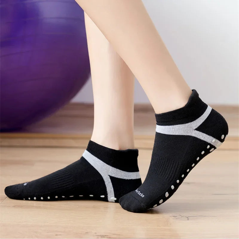 Yoga Socks Men Women Professional Silicone Non-slip Pilates Socks