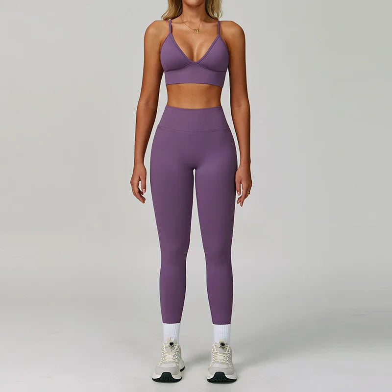 Yoga Set Gym Clothes Women Tracksuit Workout Outfits