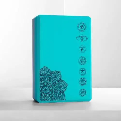 Two Colors EVA Yoga Blocks Gym Foam Brick Training Exercise Blocks Fitness Equipment