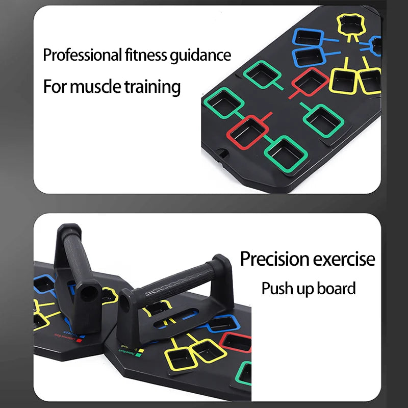 Foldable Fitness Equipment Portable Multifunctional Push-up Board