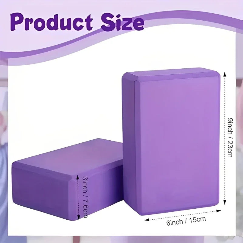 Dance Yoga Blocks Gym Foam Brick Pilates