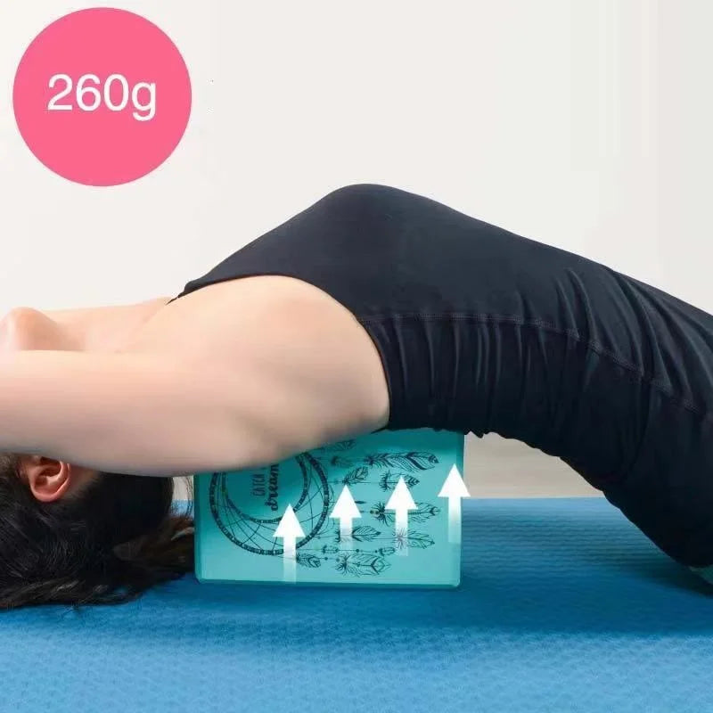 Two Colors EVA Yoga Blocks Gym Foam Brick Training Exercise Blocks Fitness Equipment