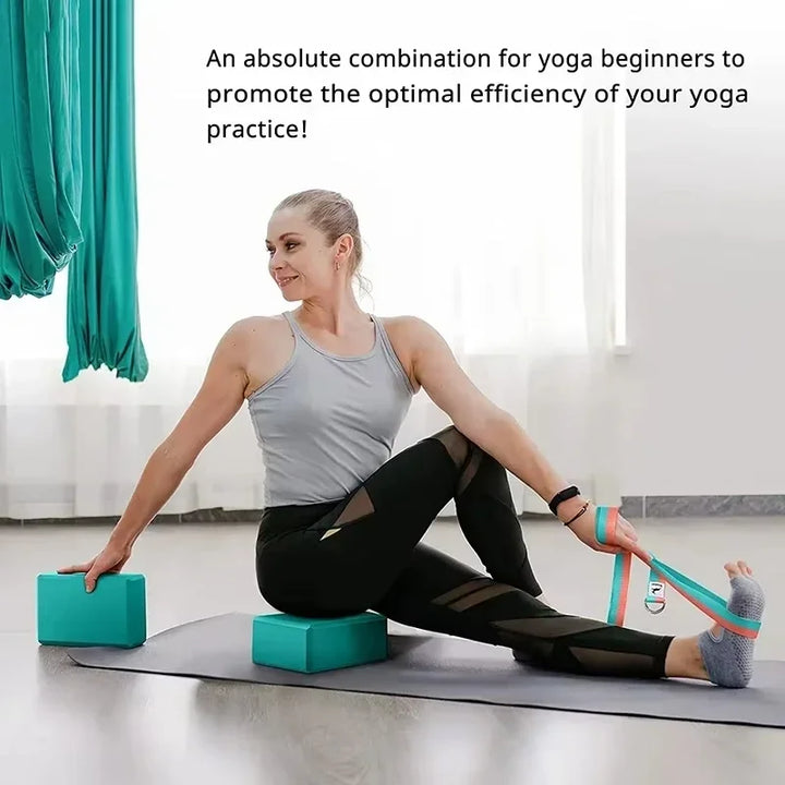 High-Density EVA Yoga Blocks Non-Slip Pilates Bricks for Home Fitness