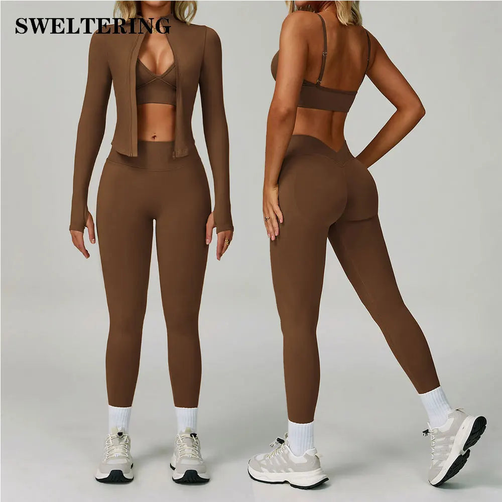 Yoga Set Gym Clothes Women Tracksuit Workout Outfits