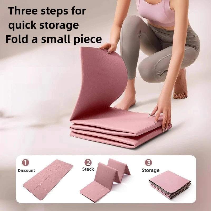 Eco-Friendly TPE Foldable Yoga Mat