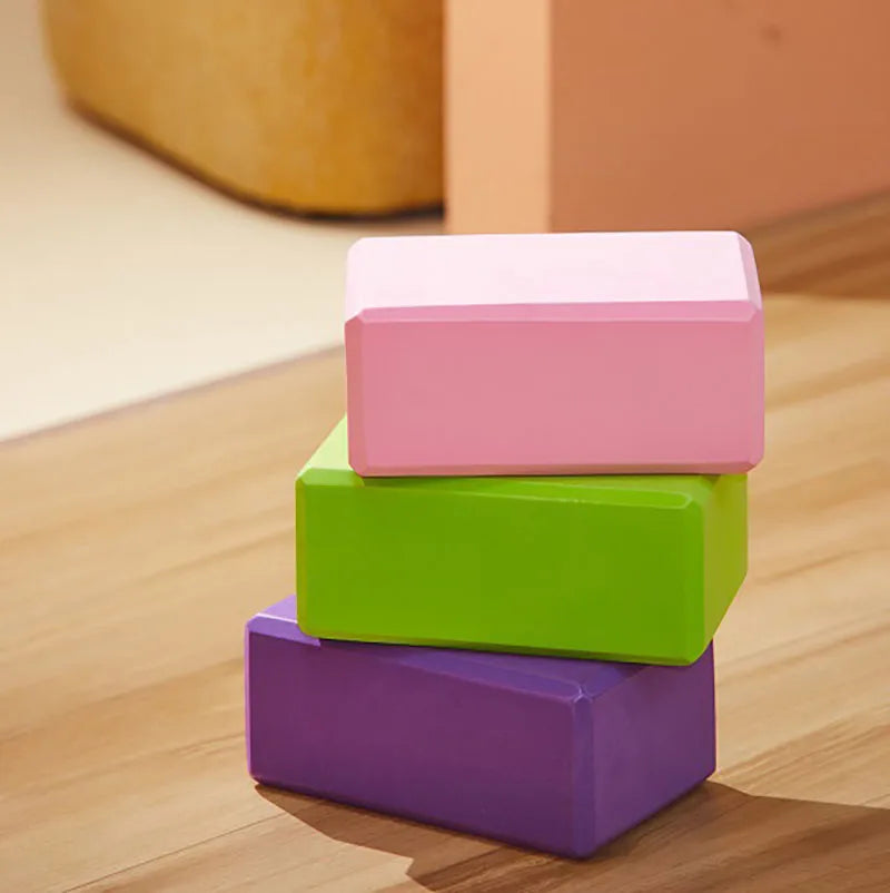 High Density Yoga Blocks,EVA Foam Exercise Workout Fitness Bricks