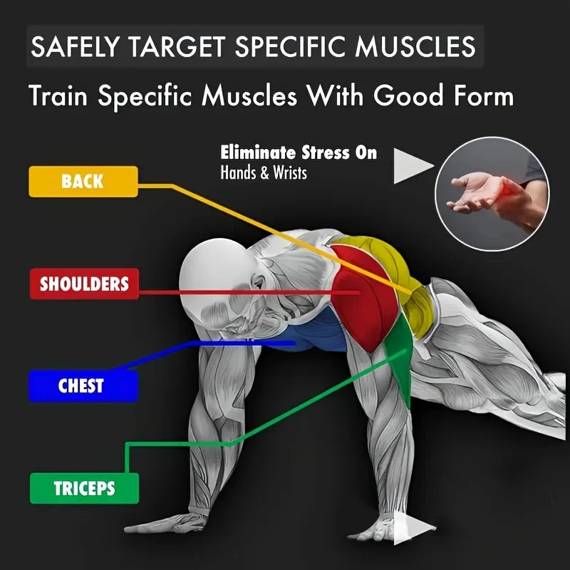 Portable Multifunctional Push-Up Board Set