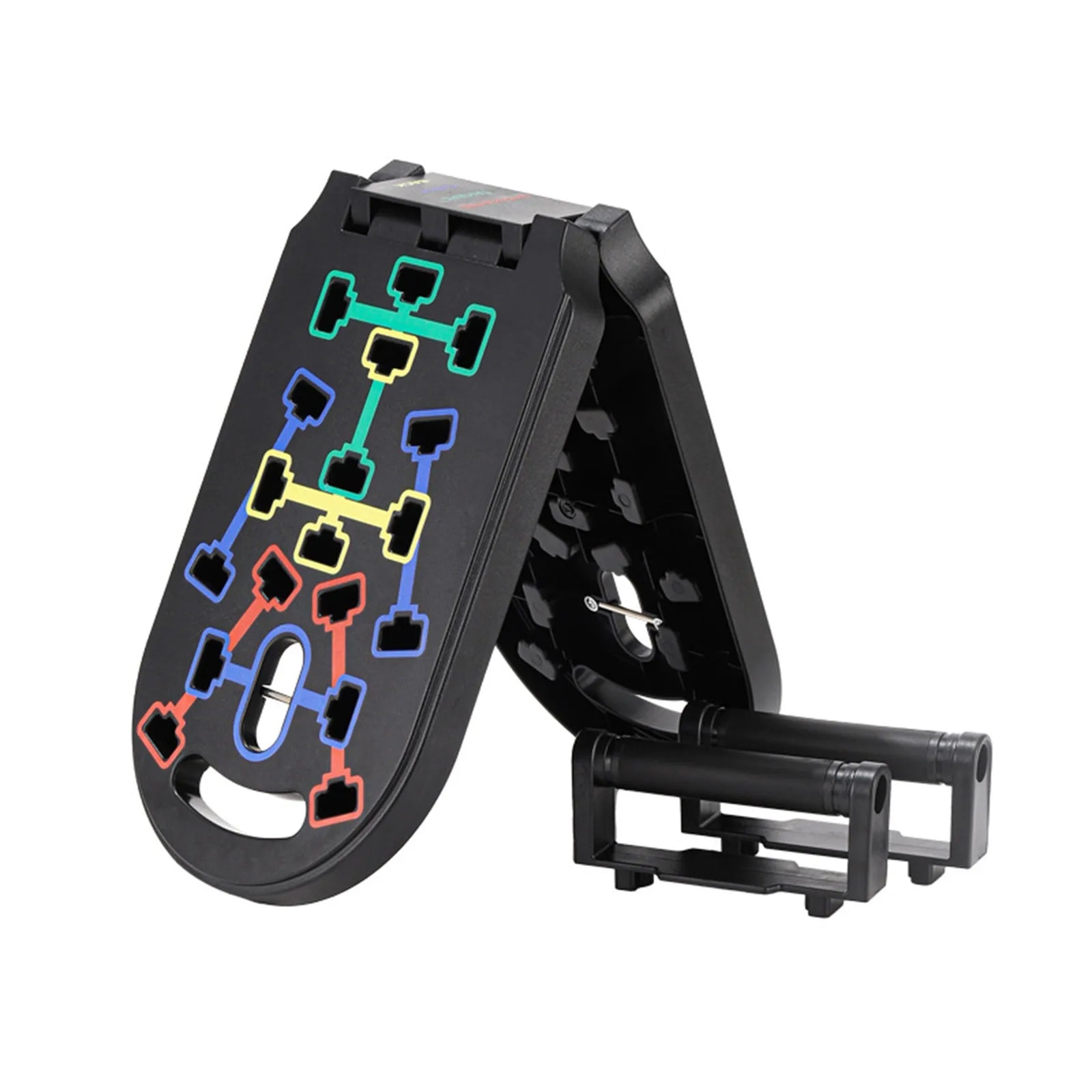 Portable Multifunctional Push-Up Board Set With Handles