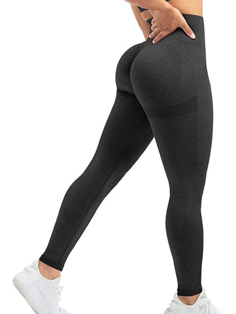 Women Seamless Workout Leggings High Waist Push Up Leggings