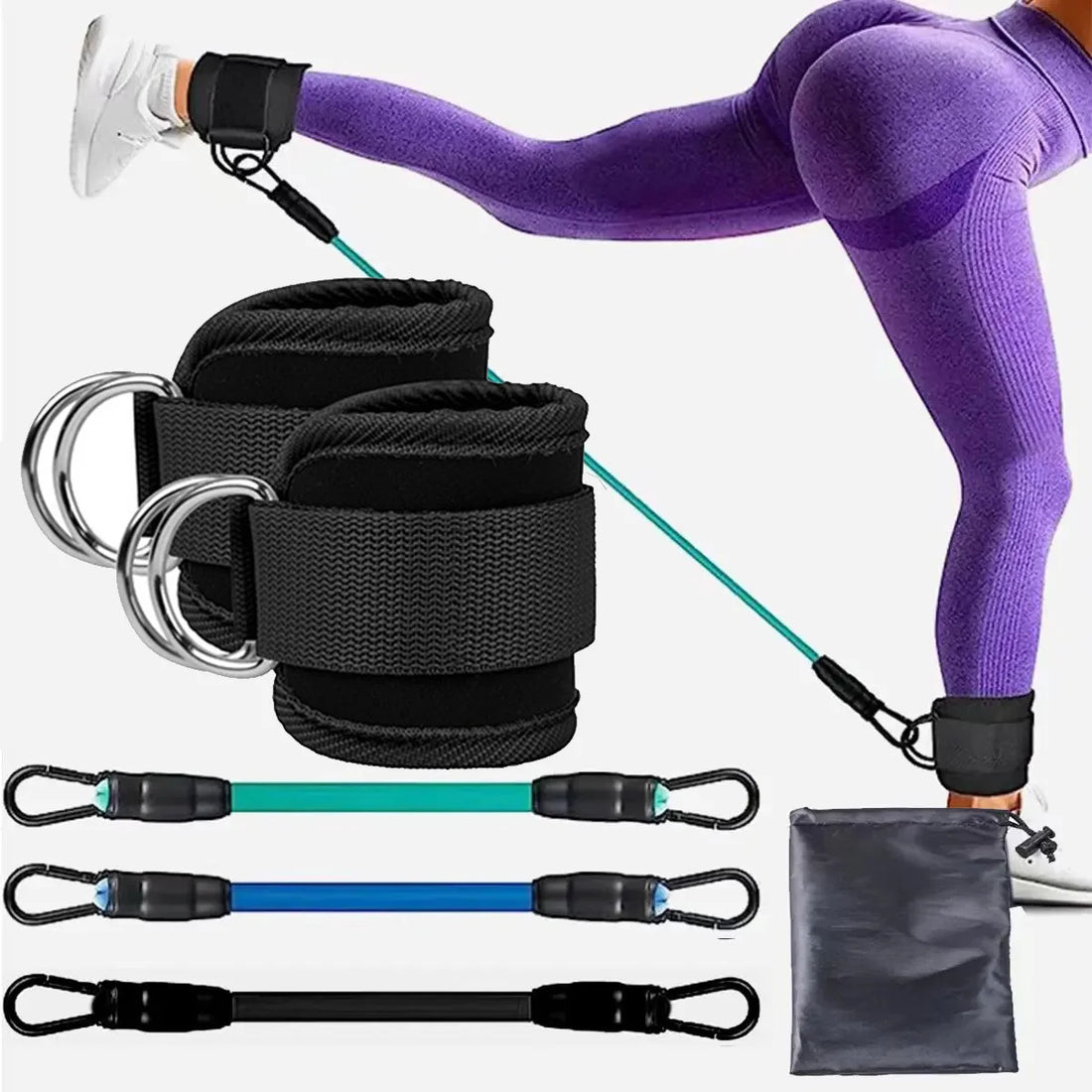 Resistance Bands Ankle Straps Fitness Booty Band