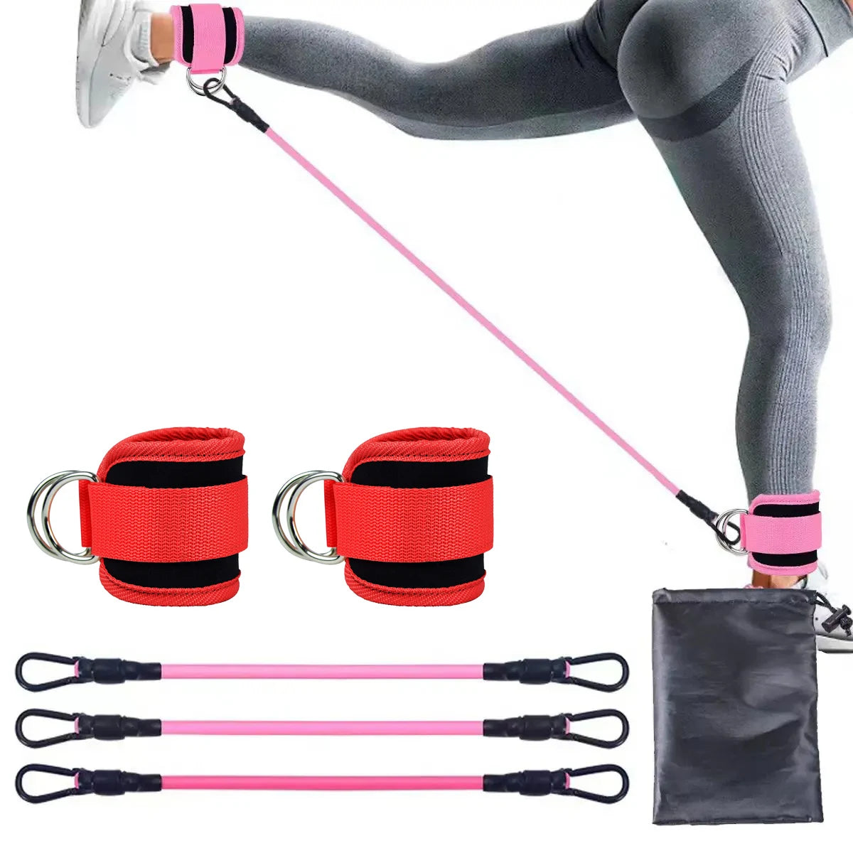 Resistance Bands Ankle Straps Fitness Booty Band