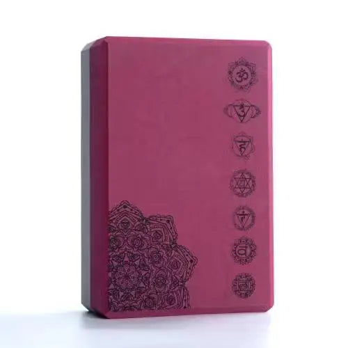 Two Colors EVA Yoga Blocks Gym Foam Brick Training Exercise Blocks Fitness Equipment