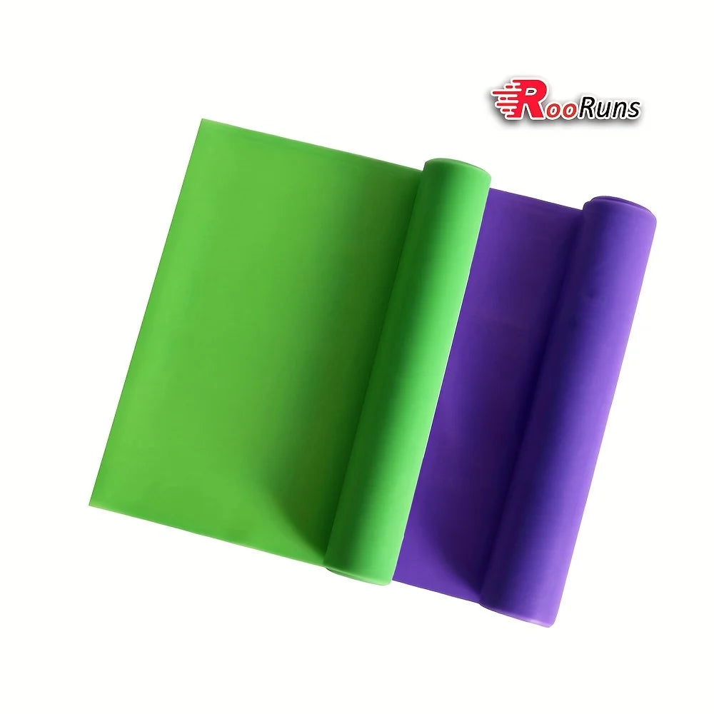 Rooruns Yoga Stretching Belt Pilates Ballet Dance Stretching Band