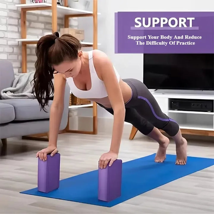 Dance Yoga Blocks Gym Foam Brick Pilates