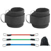 Ankle Straps Resistance Bands Set Fitness Workout Equipment