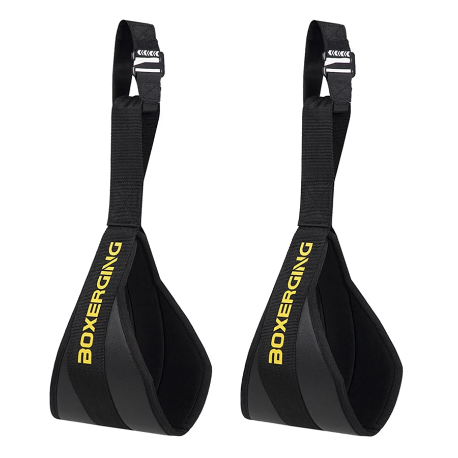 1 Pair Fitness Abdominal Muscle Belt Hanging AB Sling Straps Hanging Pull-Ups Training Horizontal Bar